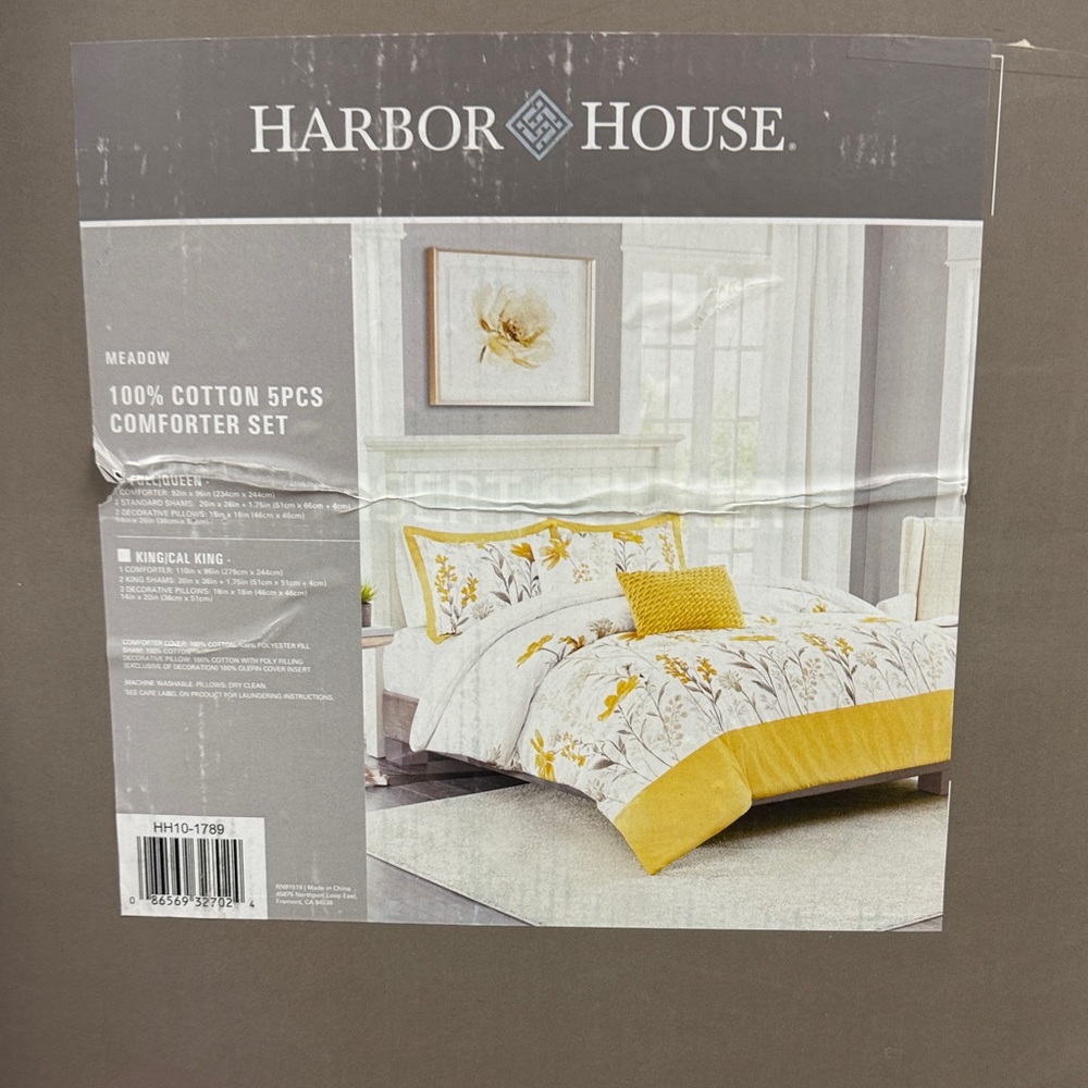 Meadow Yellow Comforter Set